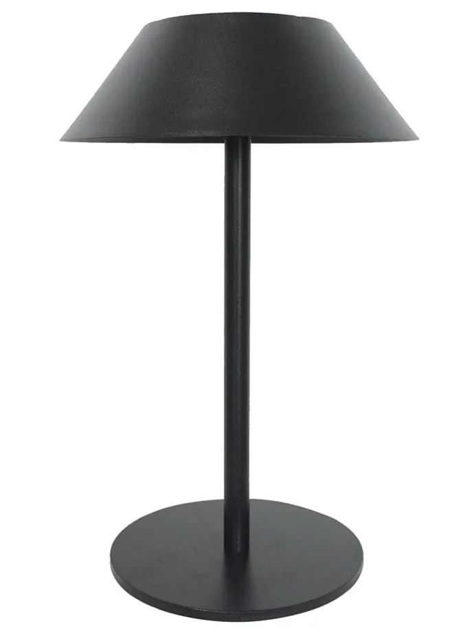 Solarna lampa zewnętrzna LED "Nerio" w kolorze czarnym - wys. 31 x Ø 20 cm