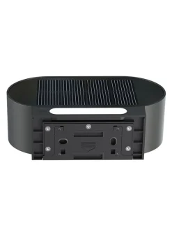 Solarna lampa zewnętrzna LED "Noxis" w kolorze czarnym - 17,7 x 5,7 x 11,2 cm