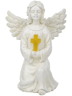 Solarna lampa zewnętrzna LED w kolorze białym - 16 x 22,5 x 14 cm