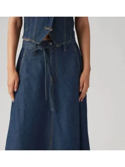 Spódnica dżinsowa w kolorze granatowym