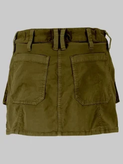 Spódnica dżinsowa w kolorze khaki