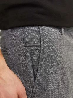 Spodnie chino "Marco" w kolorze szarym