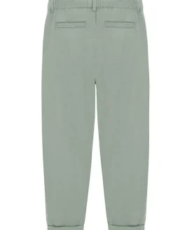 Spodnie chino w kolorze zielonym