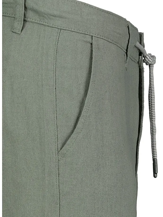Spodnie chino w kolorze zielonym