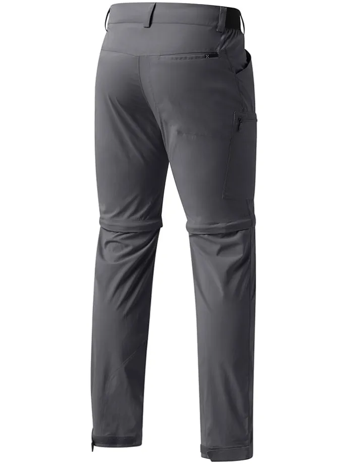 Spodnie funkcjne Zipp-Off "Lite Standard Zip-Off II" w kolorze szarym