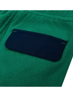 Spodnie polarowe "Ocean" w kolorze zielono-granatowym