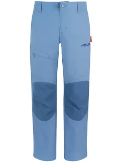 Spodnie trekkingowe "Hammerfest Pro" - Slim fit - w kolorze błękitnym