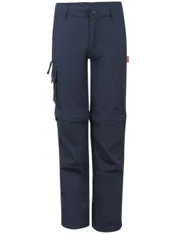 Spodnie trekkingowe Zipp-Off "Oppland" - Regular fit - w kolorze granatowym