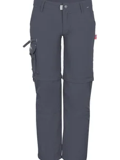 Spodnie trekkingowe Zipp-Off "Oppland" - Regular fit - w kolorze antracytowym