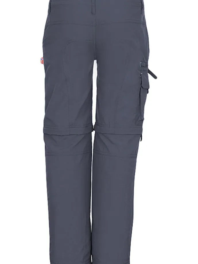 Spodnie trekkingowe Zipp-Off "Oppland" - Regular fit - w kolorze antracytowym