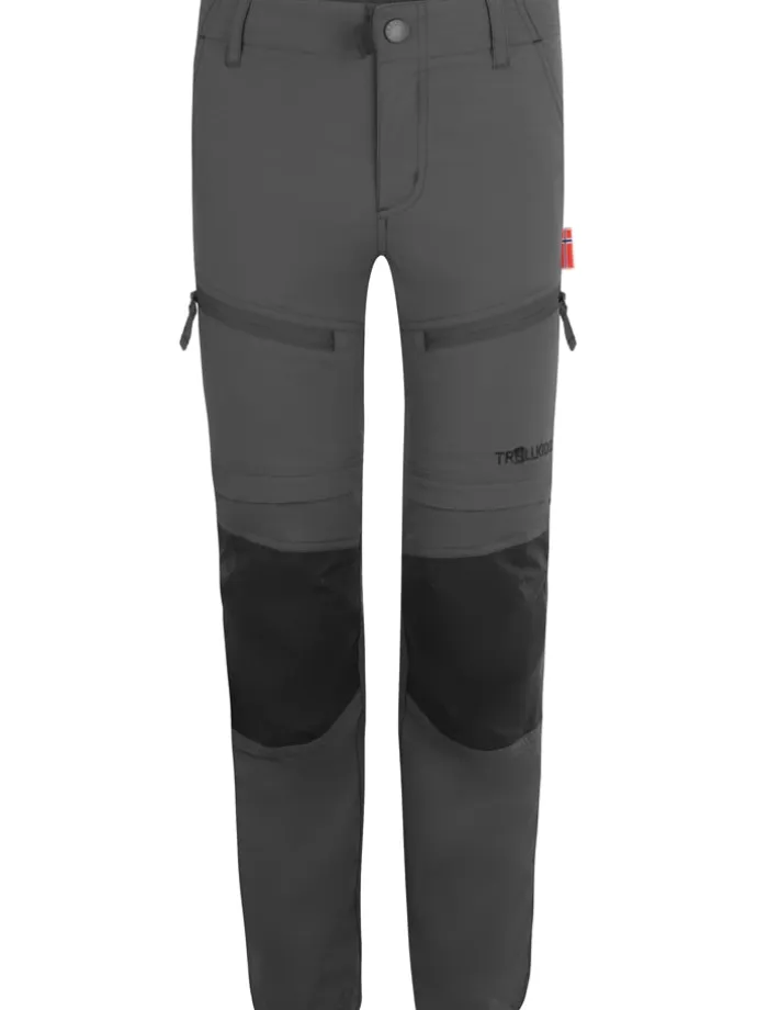 Spodnie trekkingowe Zipp-Off "Nordfjord" - Slim fit - w kolorze szarym