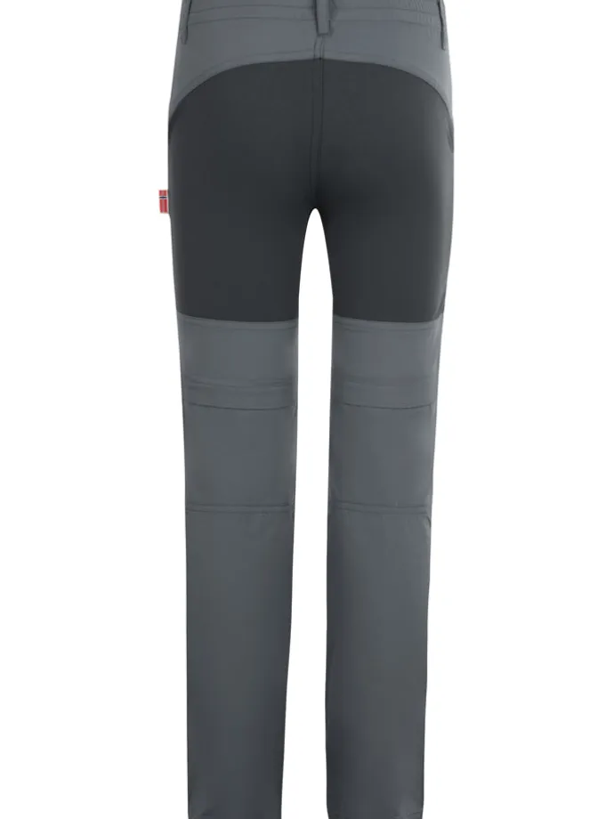 Spodnie trekkingowe Zipp-Off "Nordfjord" - Slim fit - w kolorze szarym