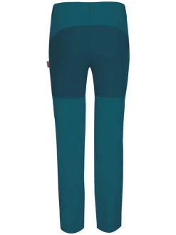 Spodnie trekkingowe Zipp-Off "Nordfjord" - Slim fit - w kolorze niebieskim
