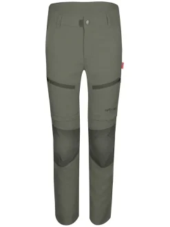 Spodnie trekkingowe Zipp-Off "Nordfjord" - Slim fit - w kolorze khaki