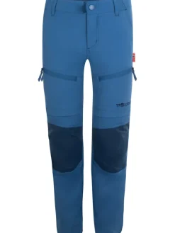 Spodnie trekkingowe Zipp-Off "Nordfjord" - Regular fit - w kolorze niebieskim