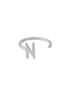 Srebrny pierścionek "N"