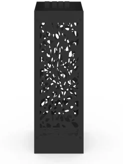Stojak w kolorze czarnym na parasole - 15,5 x 45 x 15,5 cm