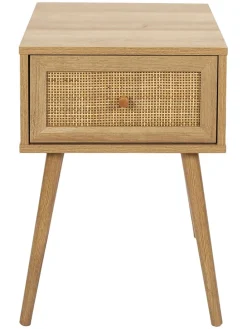 Stolik "Bali" w kolorze jasnobrązowym - 39 x 55,4 x 39 cm