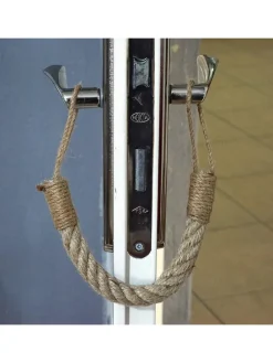Stoper w kolorze beżowym do drzwi - dł. 45 cm