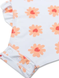 Strój kąpielowy "Floral Love" w kolorze białym
