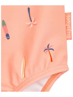 Strój kąpielowy "Surfboard Palms" w kolorze pomarańczowym