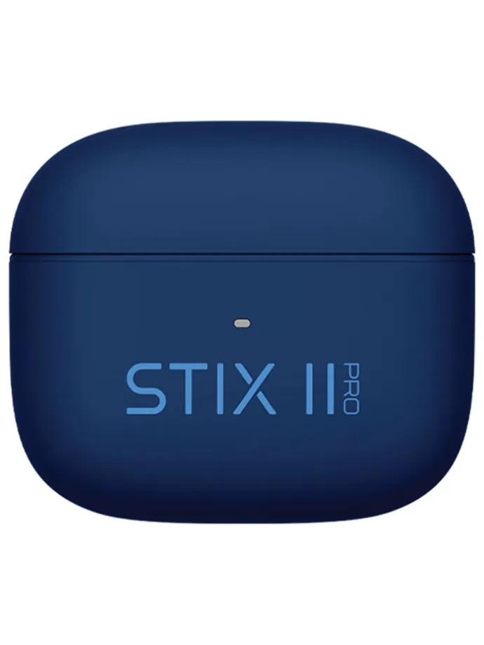 Słuchawki douszne Bluetooth "STIX II Pro" w kolorze granatowym
