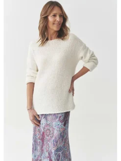 Sweter "Alya" w kolorze kremowym
