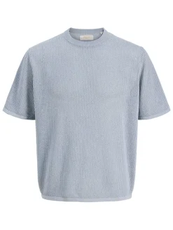Sweter "Jorcassis" w kolorze błękitnym