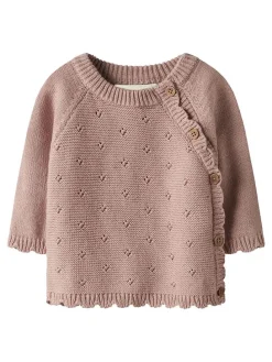 Sweter "Laguna" w kolorze jasnoróżowym
