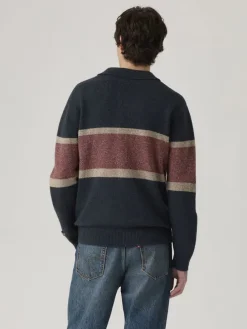 Sweter "Redwood" w kolorze czarno-jasnobrązowym