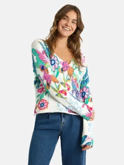 Sweter "Samsa" ze wzorem