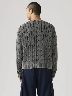 Sweter w kolorze antracytowym
