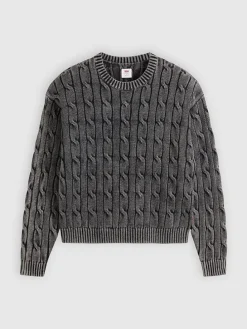 Sweter w kolorze antracytowym