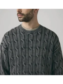 Sweter w kolorze antracytowym