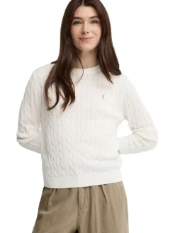 Sweter w kolorze białym