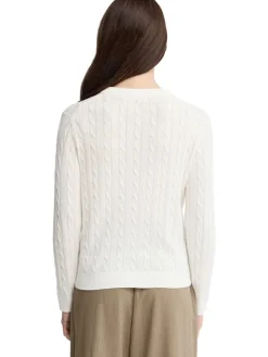 Sweter w kolorze białym