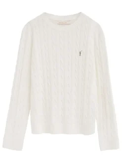 Sweter w kolorze białym