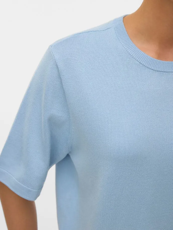 Sweter w kolorze błękitnym