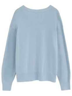 Sweter w kolorze błękitnym