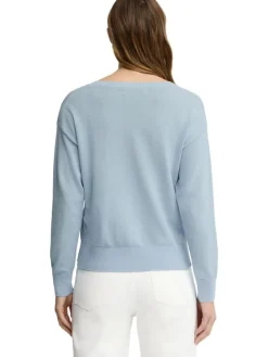 Sweter w kolorze błękitnym