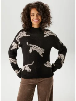 Sweter w kolorze czarnym
