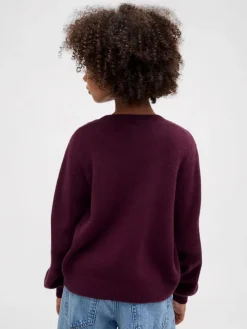 Sweter w kolorze fioletowym