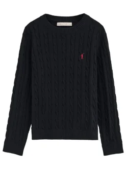 Sweter w kolorze granatowym
