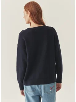 Sweter w kolorze granatowym