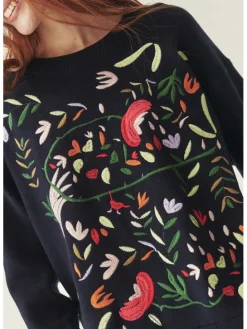 Sweter w kolorze granatowym