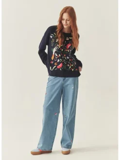 Sweter w kolorze granatowym