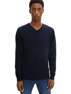 Sweter w kolorze granatowym