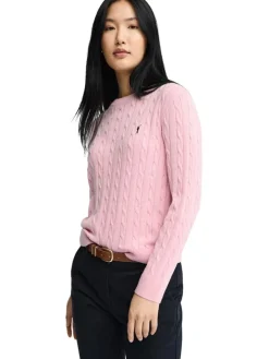 Sweter w kolorze jasnoróżowym