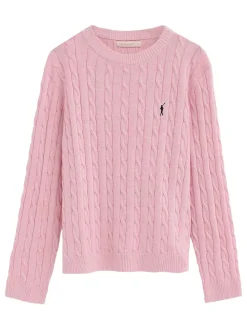 Sweter w kolorze jasnoróżowym