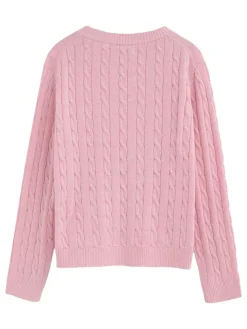 Sweter w kolorze jasnoróżowym